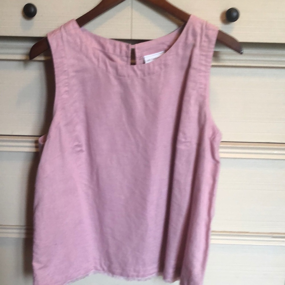 Liz Claiborne linen tank